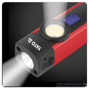 YATO Akkus COB LED zseblámpa és UV lámpa 5W (YT-08580)