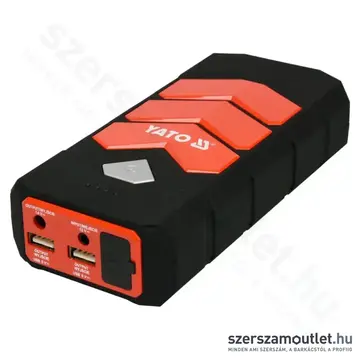 YATO 2in1 Külső akkumulátor, indító készülék (bikázó) Start Booster/ Power Bank készlet (9000mAh)