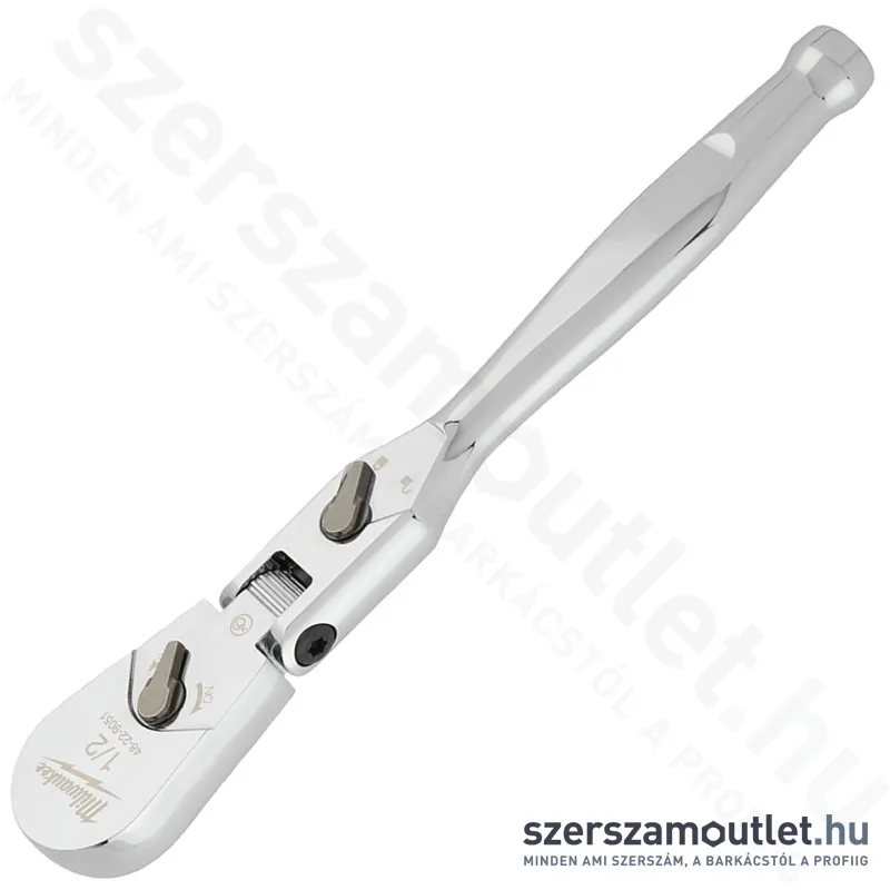 MILWAUKEE Csuklós racsnis hajtókar 1/2"x286mm (4932479655)