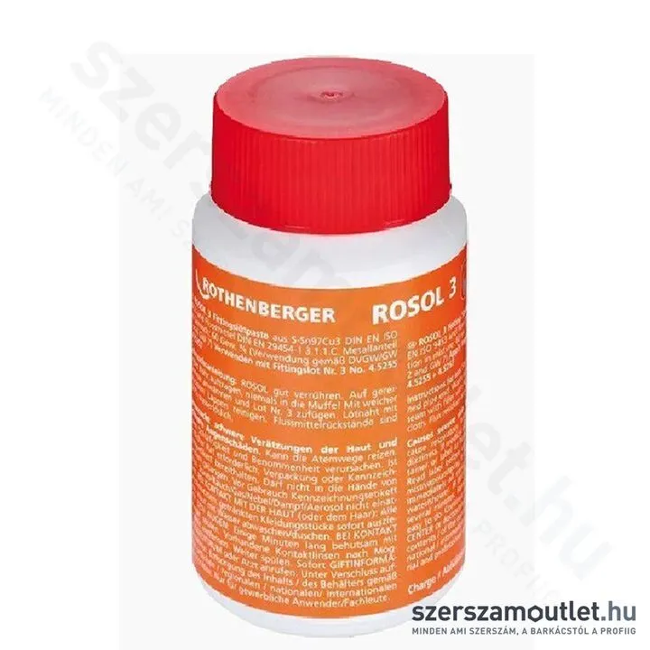 ROTHENBERGER forrasztó paszta 250gr.