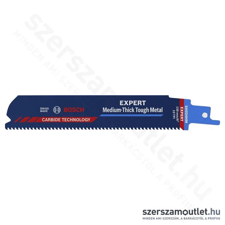 BOSCH EXPERT Medium-Thick Tough Metal S 955 HHM fűrészlap 100/3-8mm (2608900373)