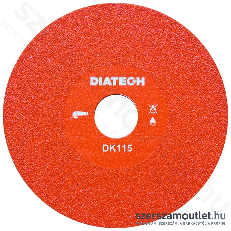 DIATECH MAXON Üvegvágó- és csiszolótárcsa 115mm (DK115)