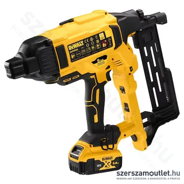 DEWALT DCFS950 Akkus szénkefementes kerítés kapcsozó (2x5,0Ah akku + töltő)
