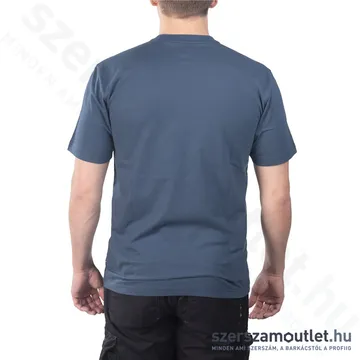 MILWAUKEE WT SS BLU S Rövid ujjú zsebes póló KÉK (S)