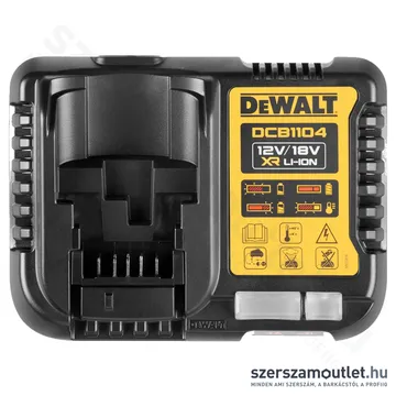 DEWALT DCB1104-QW XR Akkumulátor gyorstöltő 4A 10,8-18V (DCB1104-QW)