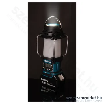 MAKITA DMR057 18V LXT vezeték nélküli Bluetooth rádió lámpával (Akku és töltő nélkül!)