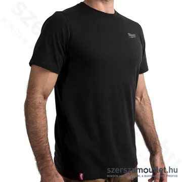MILWAUKEE HT SS BL L Hibrid rövid ujjú póló FEKETE (L)