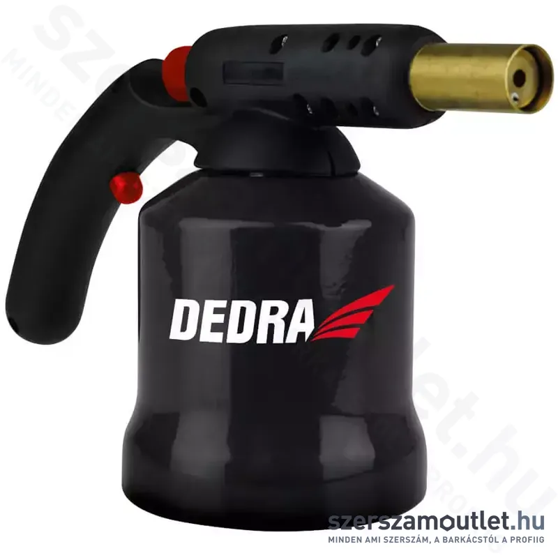 DEDRA Forrasztólámpa PIEZO gyújtással - Fémházas 1200°C