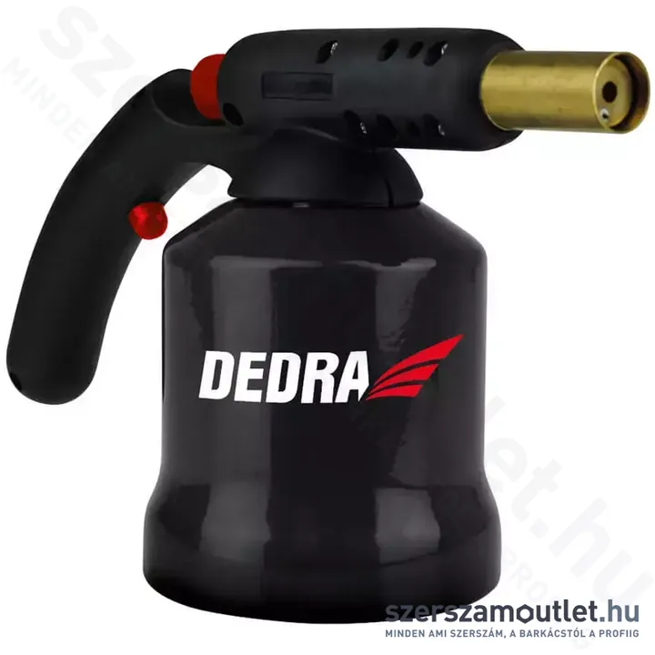DEDRA Forrasztólámpa PIEZO gyújtással - Fémházas 1200°C