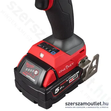 MILWAUKEE M18 ONEPD3-502X Akkus ütvefúró-csavarozó HD kofferben (2x5,0Ah/18V) (4933492801)