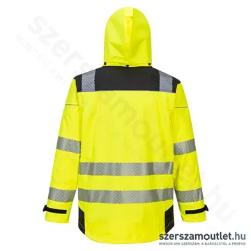 PORTWEST PW365 PW3 Hi-Vis 3in1 Kabát (Sárga/Fekete) (PW365YBR)