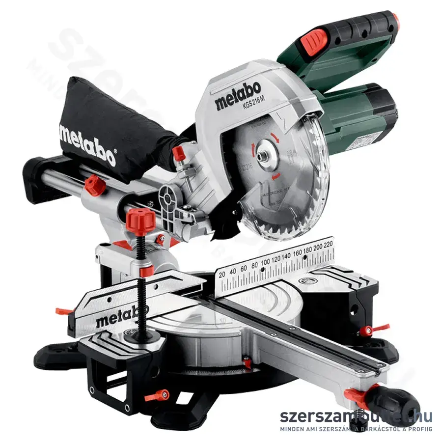 METABO KGS 216 M Gérvágó fűrész húzófunkcióval (1200W/230V) (Lágyindítás)
