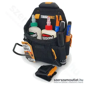 TOUGHBUILT CT-24 Övtáska kalapácstartóval 25,5x15x28cm + TB-53 Fali tartó tárolórendszerhez 60cm