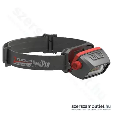 Z-TOOLS Head Pro 250-3CL Akkus fejlámpa 3,7V Li-ion, IP67, 50-250lm (100150-0070)