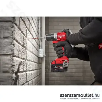 MILWAUKEE M18 BLPDRC-0X Akkus ütvefúró-csavarozó HD kofferben (18V) (Akku és töltő nélkül!)
