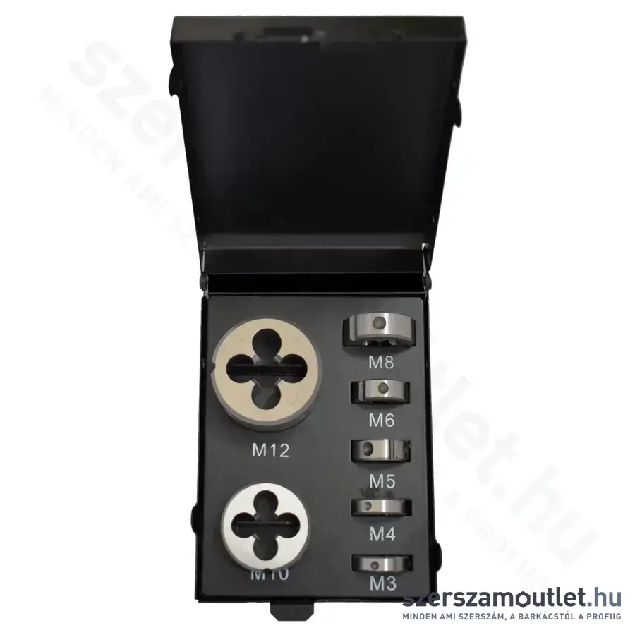 ABRABORO Menetmetsző készlet HSS-G M3-M12 7db-os (020345810008)