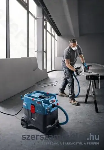 BOSCH GAS 400 A Ipari száraz-nedves automata porszívó (L-es porosztály) (1.200W/40l)