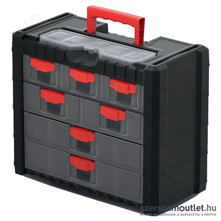 KISTENBERG MULTICASE CARGO Szortimenter szett, falra szerelhető, 400x200x326mm (KMC401)