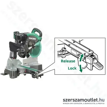 HIKOKI C3612DRA-W4Z Akkus gérvágó 305mm MULTI VOLT(36V) (Akku és töltő nélkül!)