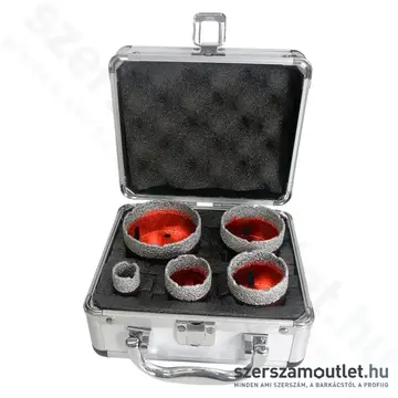 EXTOL Körkivágó készlet csempére 5 részes M14 (20-68mm) (8802995)