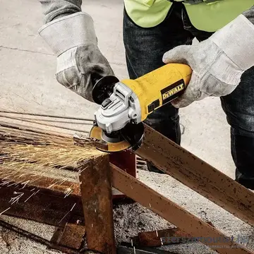 DEWALT DWE4117-QS Elektromos sarokcsiszoló M14, 125mm, 230V/950W (lágyindítás)