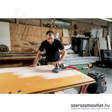 METABO SXA 18 LTX 150 BL Akkus szénkefementes excentercsiszoló 150mm, 18V (Akku és töltő nélkül)