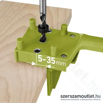 EXTOL Fatipliző sablon készlet 44 részes (6/8/10mm) (901803)