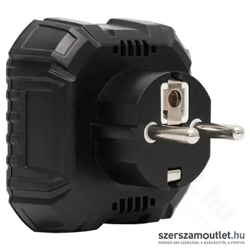 SOMOGYI Home Konnektor teszter, LED, Vmérő, L-N/N-E/RCDmA/Fi/RCD relé ellenőrző, elem nélküli, 250V