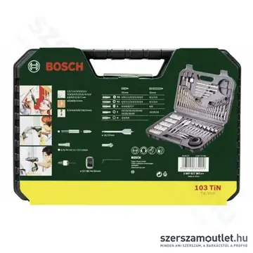 BOSCH 103 részes V-Line TIN fúró-csavarozó készlet (2607017367)