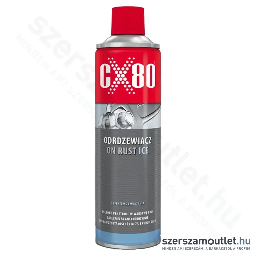 CX-80 Fagyasztó-csavarlazító spray 500ml (CXFAGYCS)