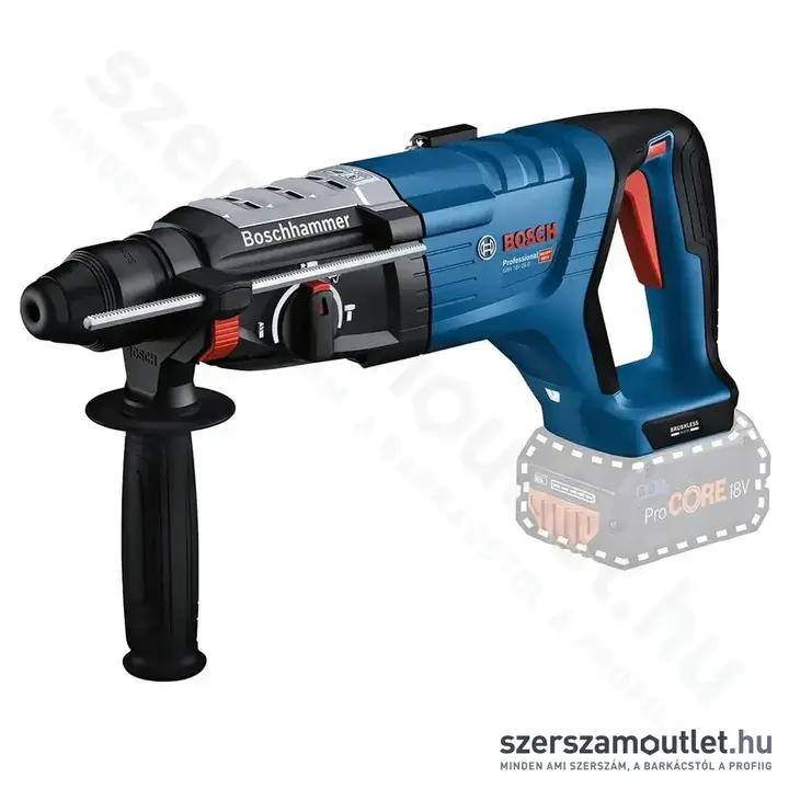 BOSCH GBH 18V-28 D Prof. SDS-Plus Akkus szénkefementes fúrókalapács 18V (Akku és töltő nélkül)