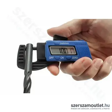 EXTOL Digitális mikrométer 0,01x12,7mm, műanyag, pontosság ±0,1mm (925230)