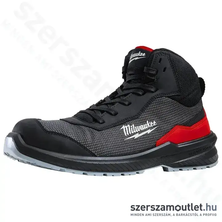 MILWAUKEE FLEXTRED S1PS Munkavédelmi magasszárú cipő 37-es (1M110133) (4932493702)