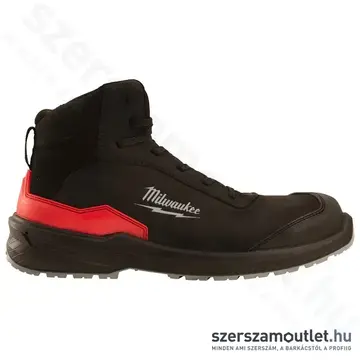 MILWAUKEE FLEXTRED S3S Munkavédelmi bőr magasszárú cipő 42-es (1M110133) (4932493733)