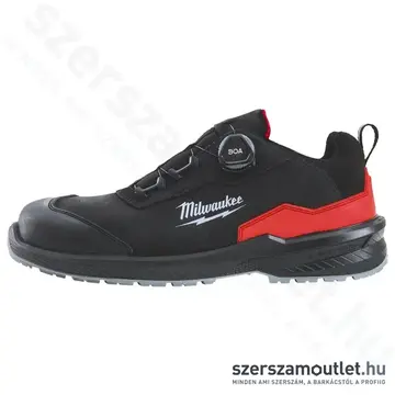 MILWAUKEE FLEXTRED S3S Munkavédelmi bőr félcipő BOA fűzővel 46-os (B1L110133)