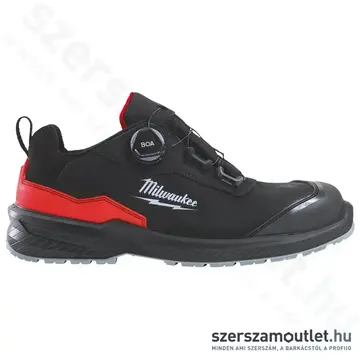 MILWAUKEE FLEXTRED S3S Munkavédelmi bőr félcipő BOA fűzővel 46-os (B1L110133)