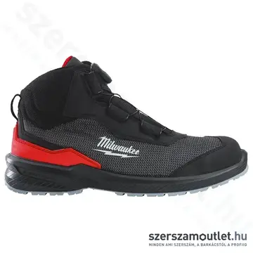 MILWAUKEE FLEXTRED S1PS Munkavédelmi magasszárú cipő BOA fűzővel 45-ös (B1M110133)
