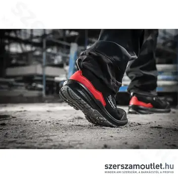 MILWAUKEE FLEXTRED S3S Munkavédelmi bőr magasszárú cipő BOA fűzővel 48-as (B1M110133)