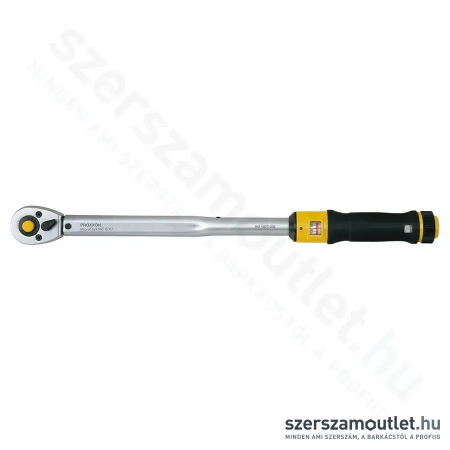 PROXXON MicroClick Irányváltós, racsnis nyomatékkulcs MC 200, 40-200Nm, 1/2"