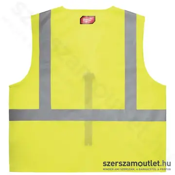 MILWAUKEE Láthatósági mellény, sárga (4XL/5XL)