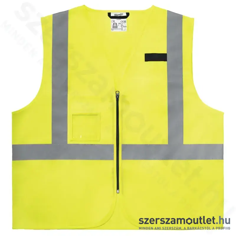 MILWAUKEE Láthatósági mellény, sárga (4XL/5XL)