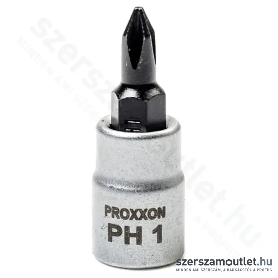 PROXXON Dugókulcs bitfejjel 1/4", PH1x33mm