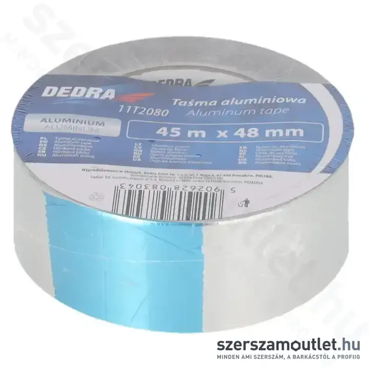 DEDRA Alumínium szalag 48mmx45m