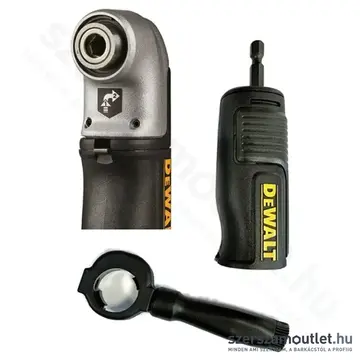 DEWALT DT20500-QZ Sarokcsavarozó adapter ütvecsavarozókhoz 43Nm, 140mm