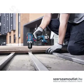 BOSCH GSR 18V-65 Professional Akkus szénkefementes fúrócsavarozó 63Nm, 1,5-13mm (2x5,0Ah/18V)