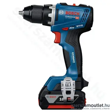 BOSCH GSR 18V-65 Professional Akkus szénkefementes fúrócsavarozó 63Nm, 1,5-13mm (2x5,0Ah/18V)