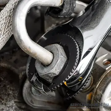 NEO TOOLS Racsnis csillag-villáskulcs, félig nyitott, 10mm