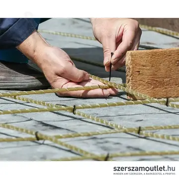 NEO TOOLS EXTREME Kábelkötegelő, gyorskötöző készlet, UV-álló, 75db-os (Fekete)