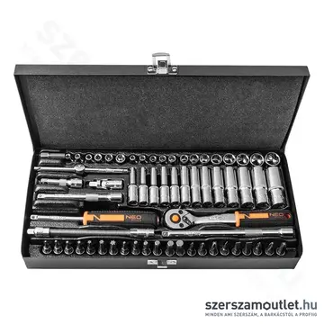 NEO TOOLS Dugókulcs -és bitkészlet 1/4