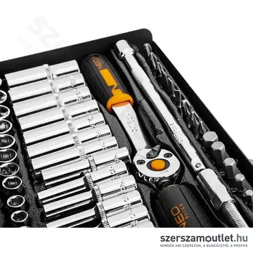 NEO TOOLS Dugókulcs -és bitkészlet 1/4
